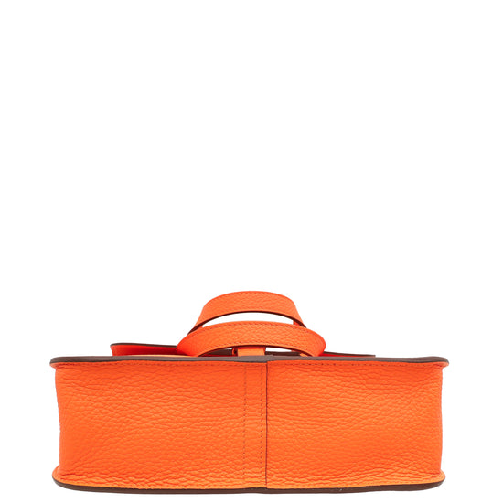 Hermes Orange Minimum Halzan 25 Bag-Hermes-THE CLOSET