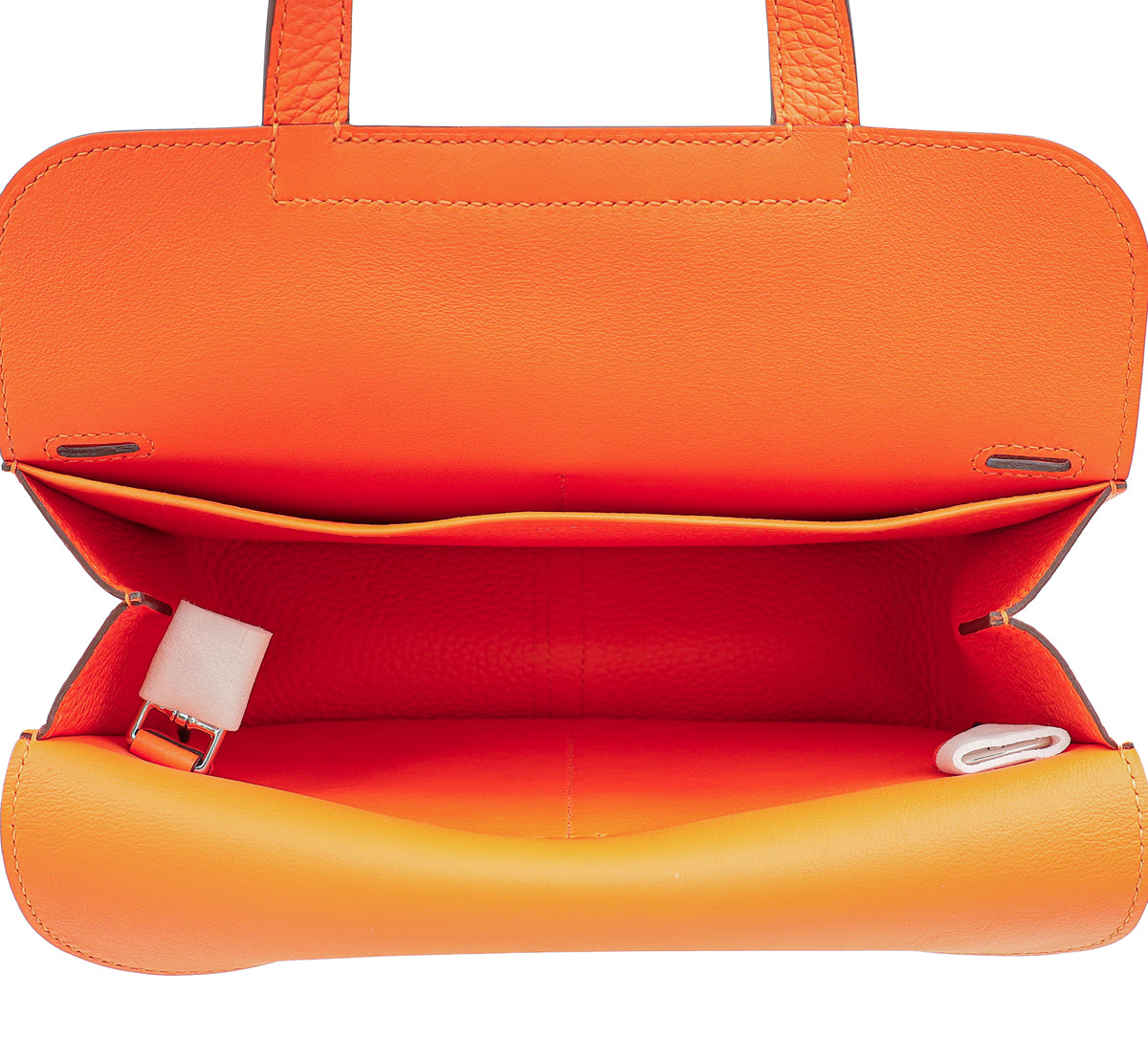 Hermes Orange Minimum Halzan 25 Bag-Hermes-THE CLOSET