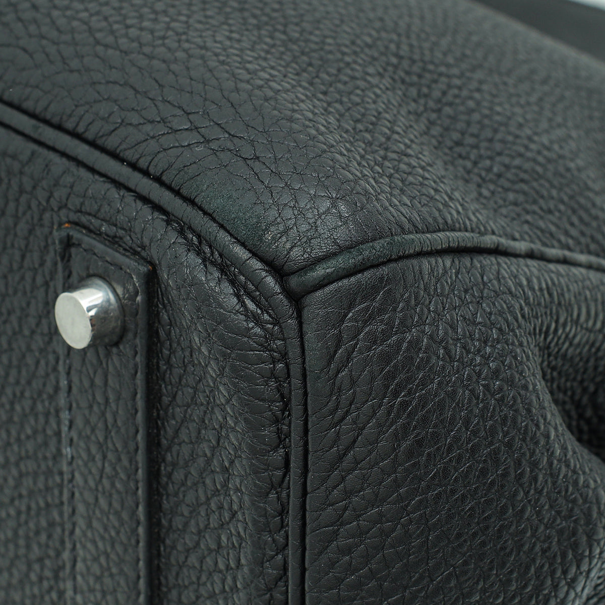 Hermes Noir Birkin 40 Bag