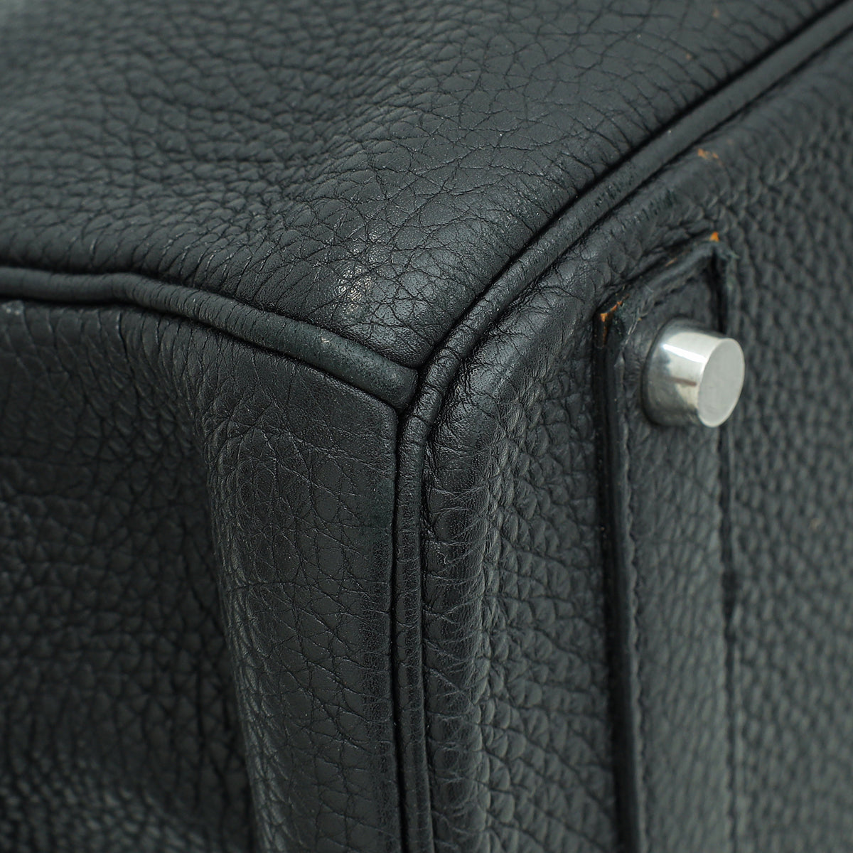 Hermes Noir Birkin 40 Bag