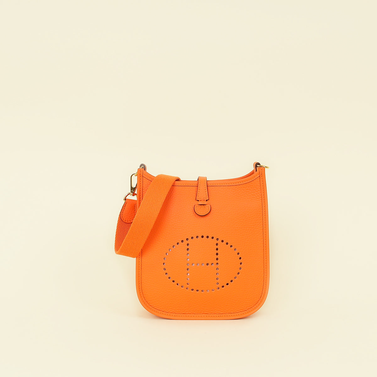 Hermes Orange Minium Evelyne 16 TPM Bag — image 1 of 12