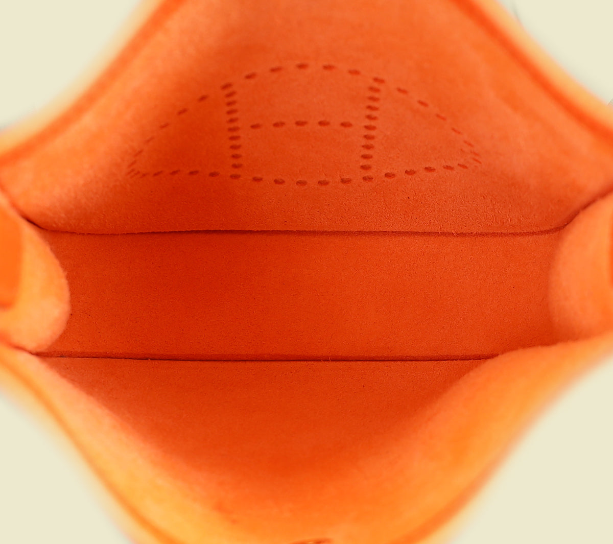 Hermes Orange Minium Evelyne 16 TPM Bag — image 10 of 12