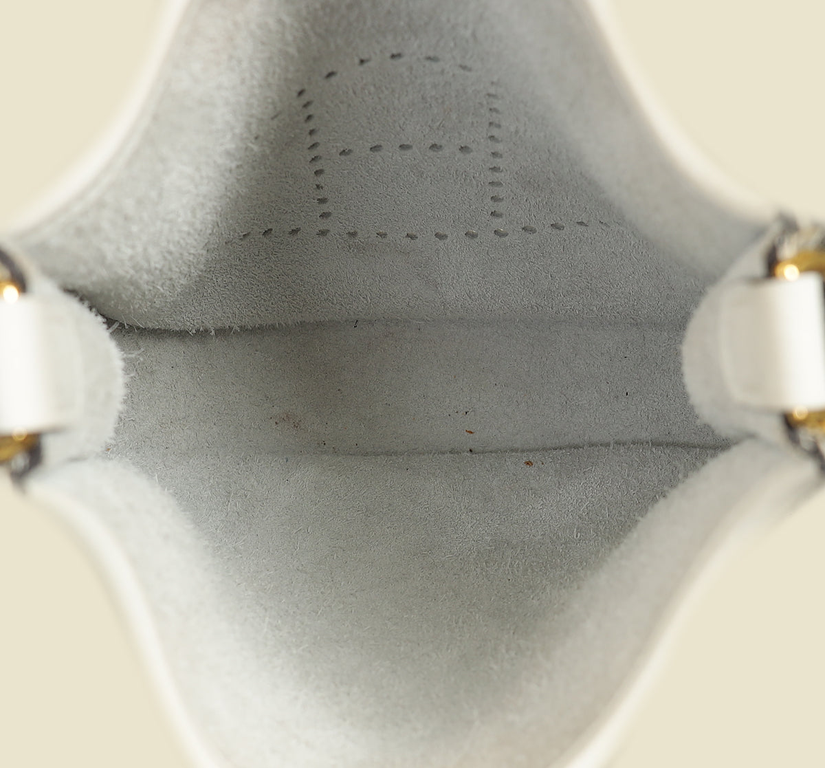 Hermes Blanc Evelyne 16 TPM Bag