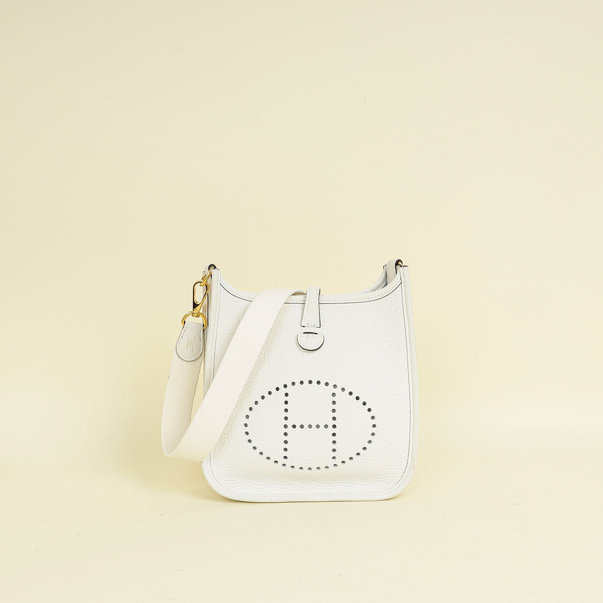 Hermes Blanc Evelyne 16 TPM Bag