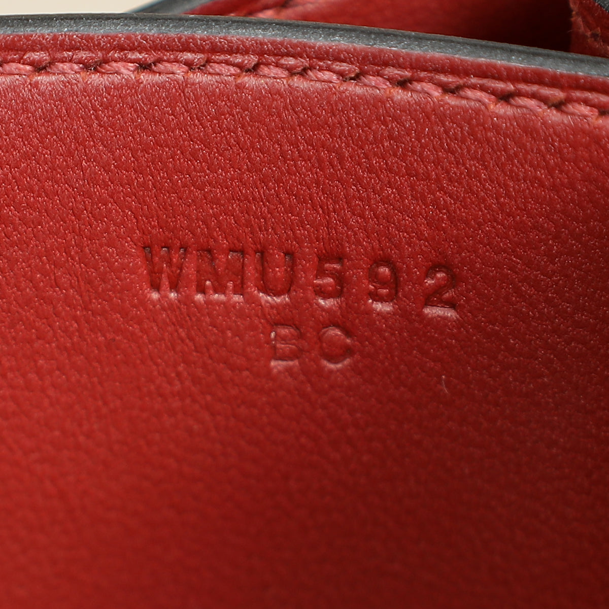 Hermes Rouge H Constance III Re-Edition Mini Bag