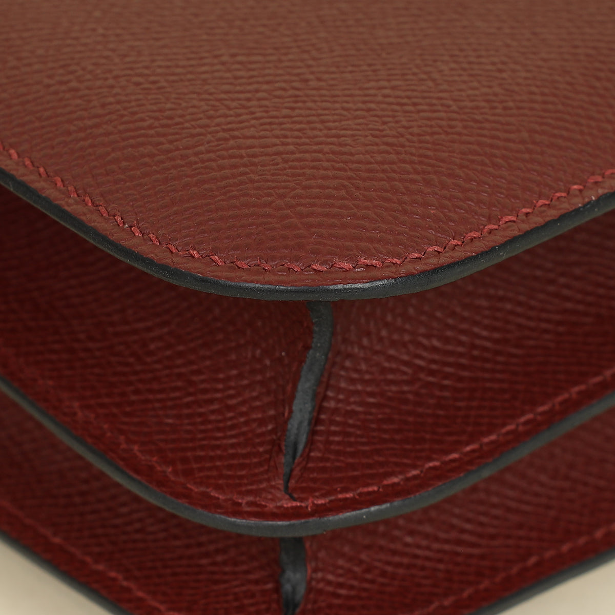 Hermes Rouge H Constance III Re-Edition Mini Bag