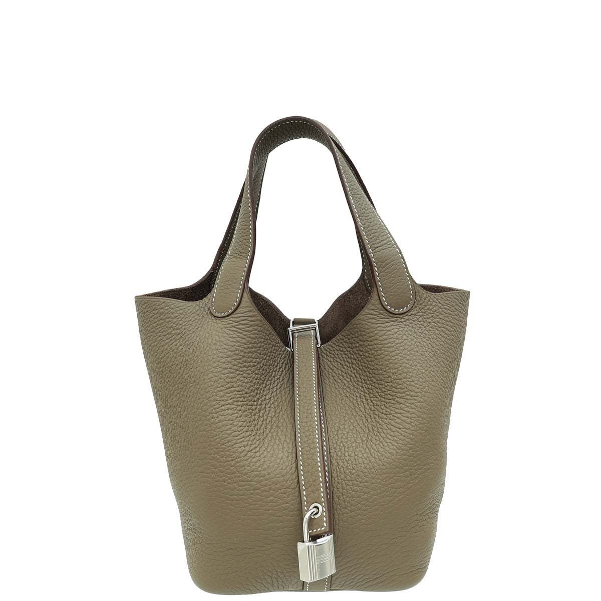 Hermes Etoupe Picotin lock 18 Bag-Hermes-THE CLOSET