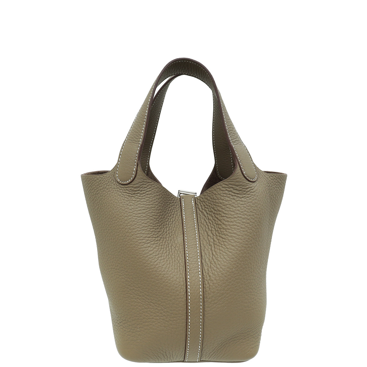 Hermes Etoupe Picotin lock 18 Bag-Hermes-THE CLOSET