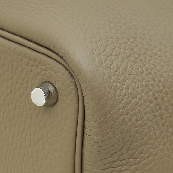 Hermes Etoupe Picotin lock 18 Bag-Hermes-THE CLOSET