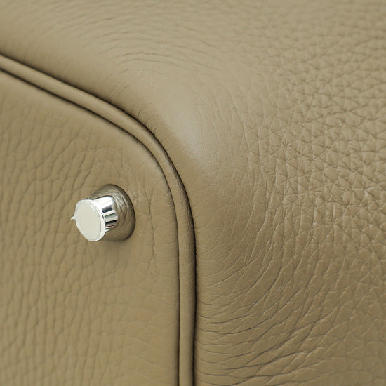 Hermes Etoupe Picotin lock 18 Bag-Hermes-THE CLOSET