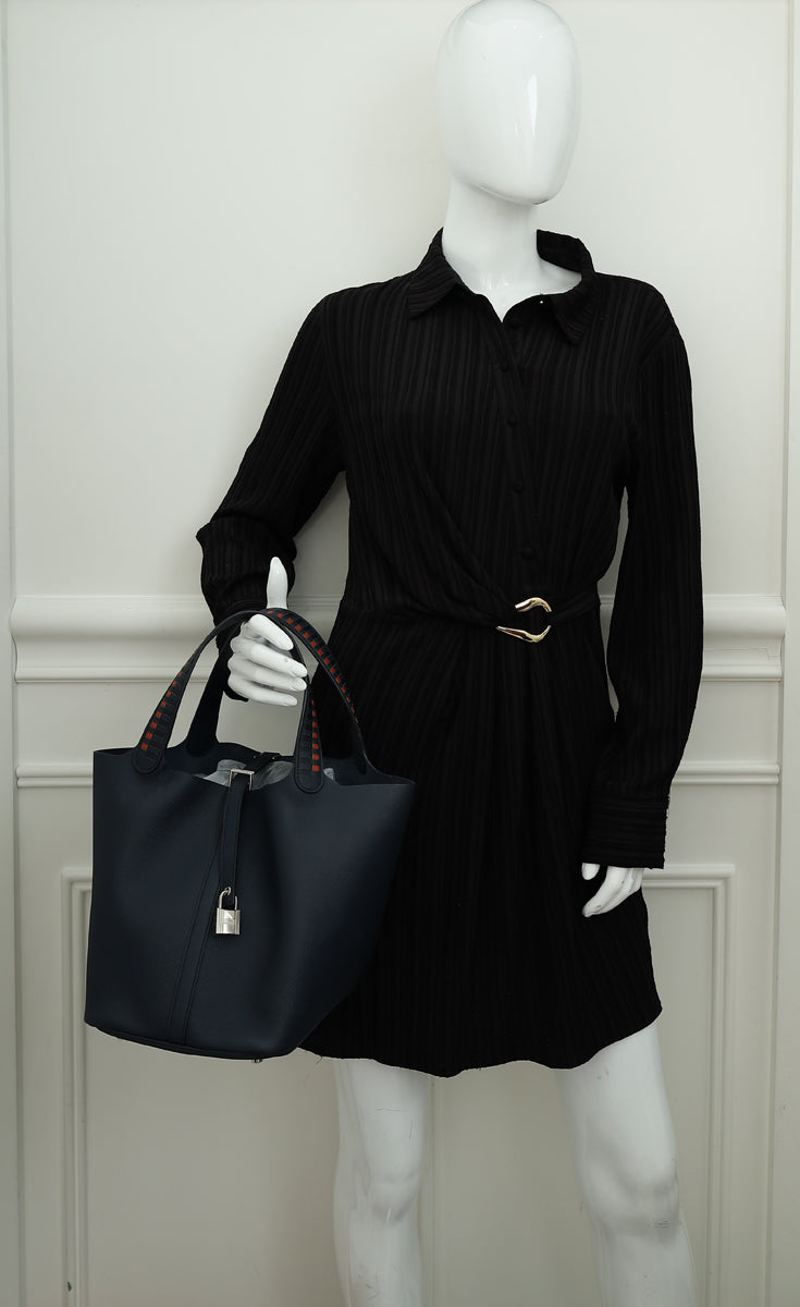 Hermes Tricolor Picotin Lock 22 Tressage Bag-Hermes-THE CLOSET