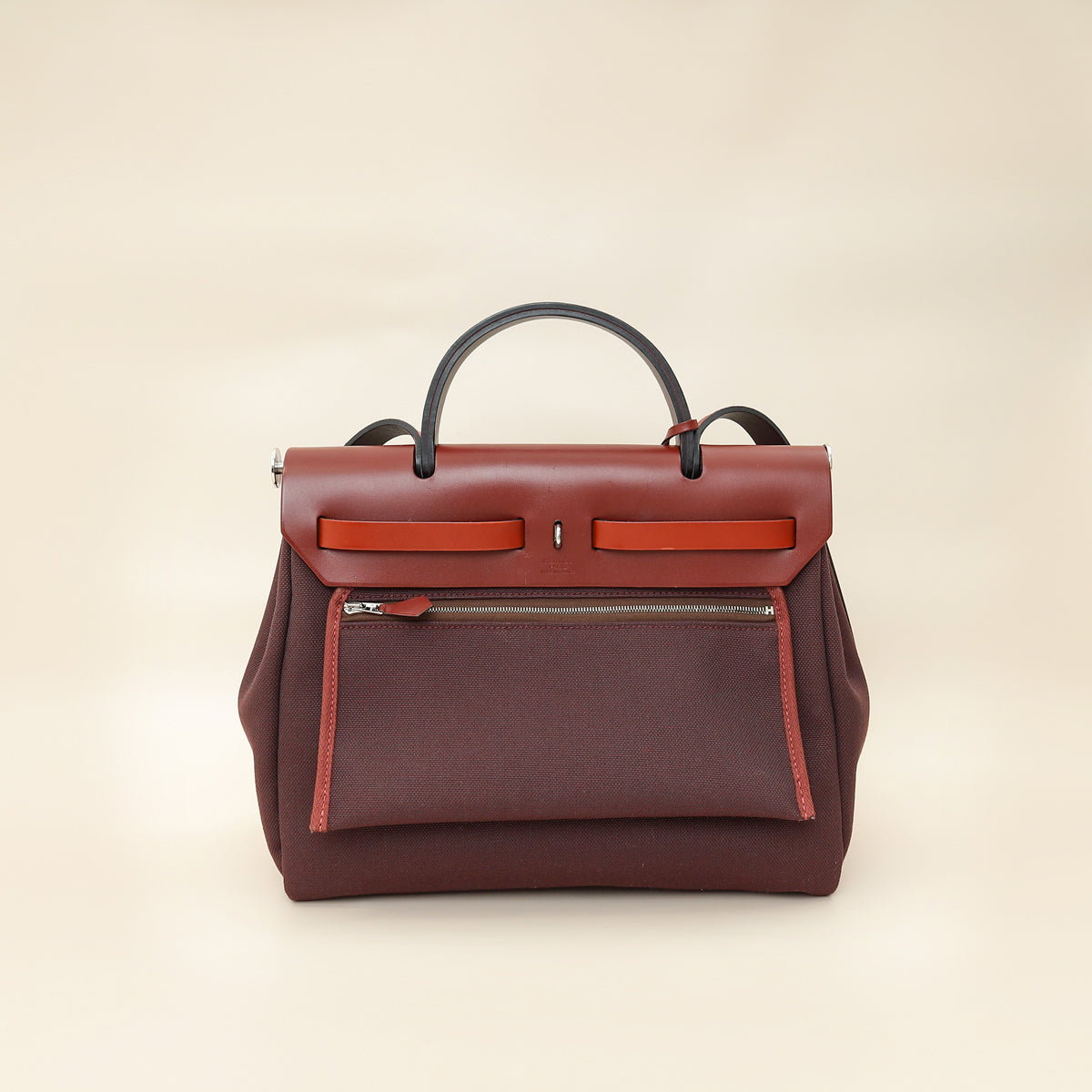 Hermes Bicolor Herbag Zip 31 Retourne Vache Hunter PM Bag-Hermes-THE CLOSET