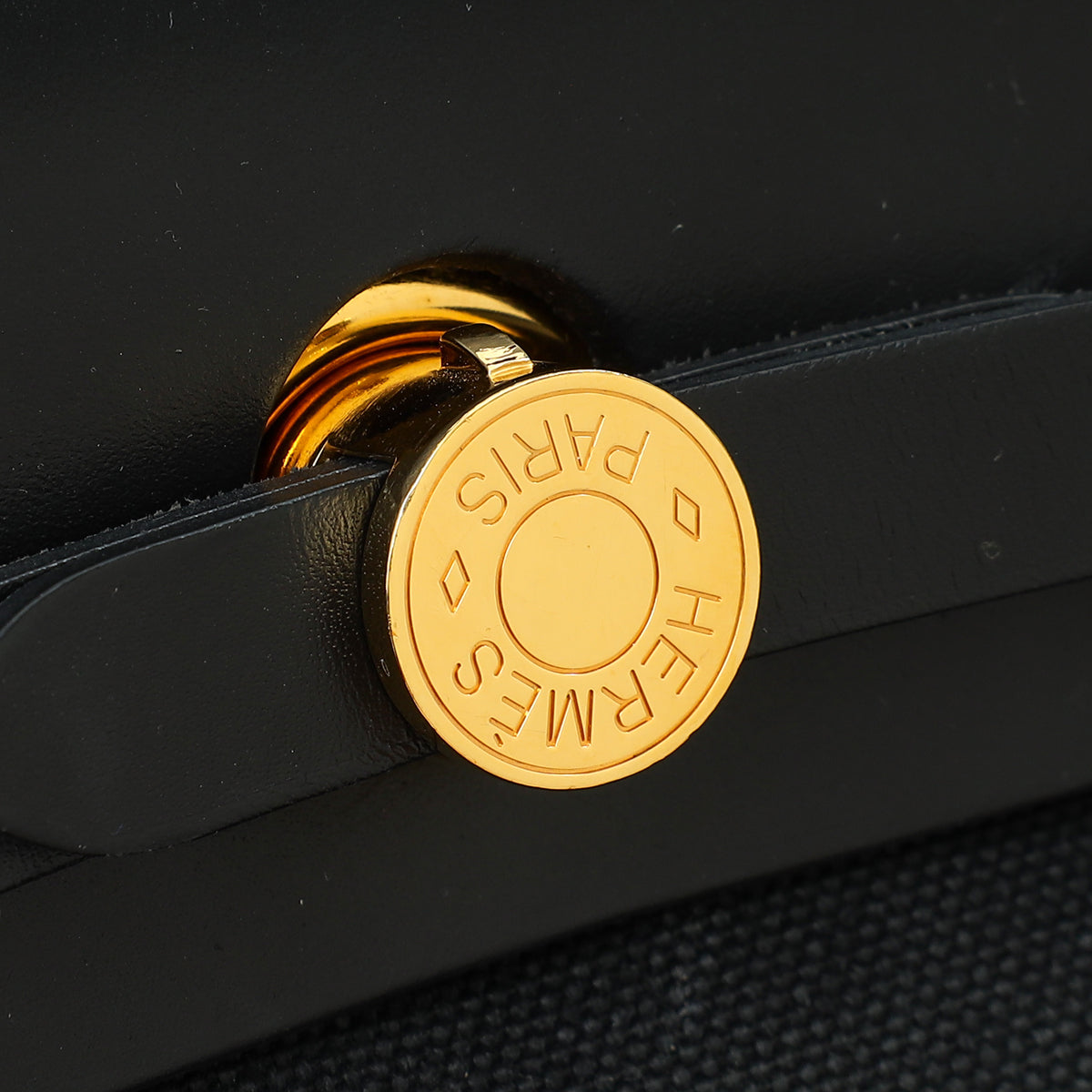 Hermes Noir Herbag Zip 31 Retourne Vache Hunter PM Bag-Hermes-THE CLOSET