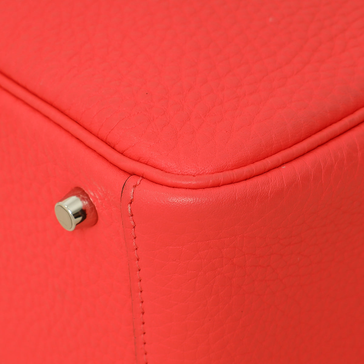 Hermes Rose Texas Lindy Mini Bag W/ Sangle Maxi Quadrille Strap-Hermes-THE CLOSET