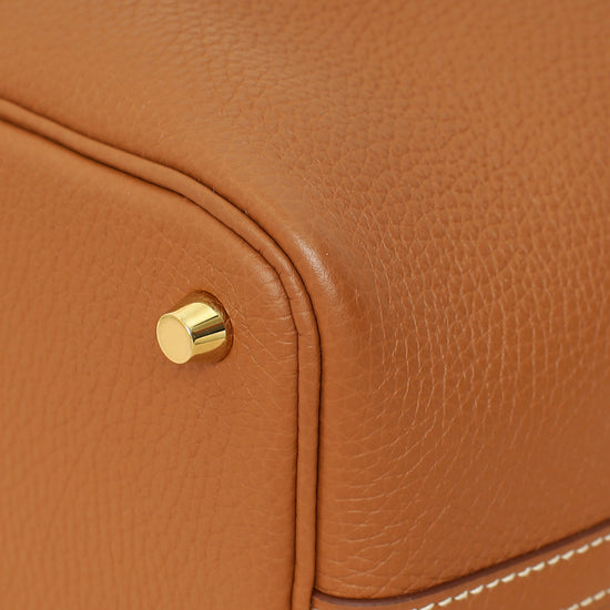 Hermes Gold Picotin Lock 18 Bag-Hermes-THE CLOSET