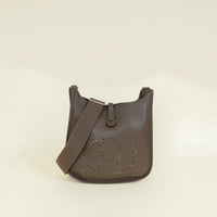 Hermes Chocolate Evelyne III PM Bag