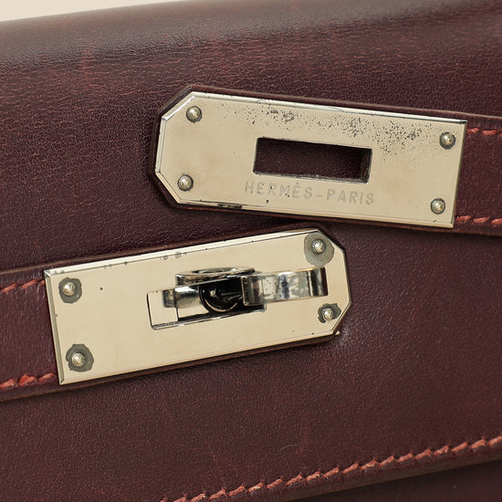 Hermes Raisin Sellier Kelly 32 Bag-Hermes-THE CLOSET