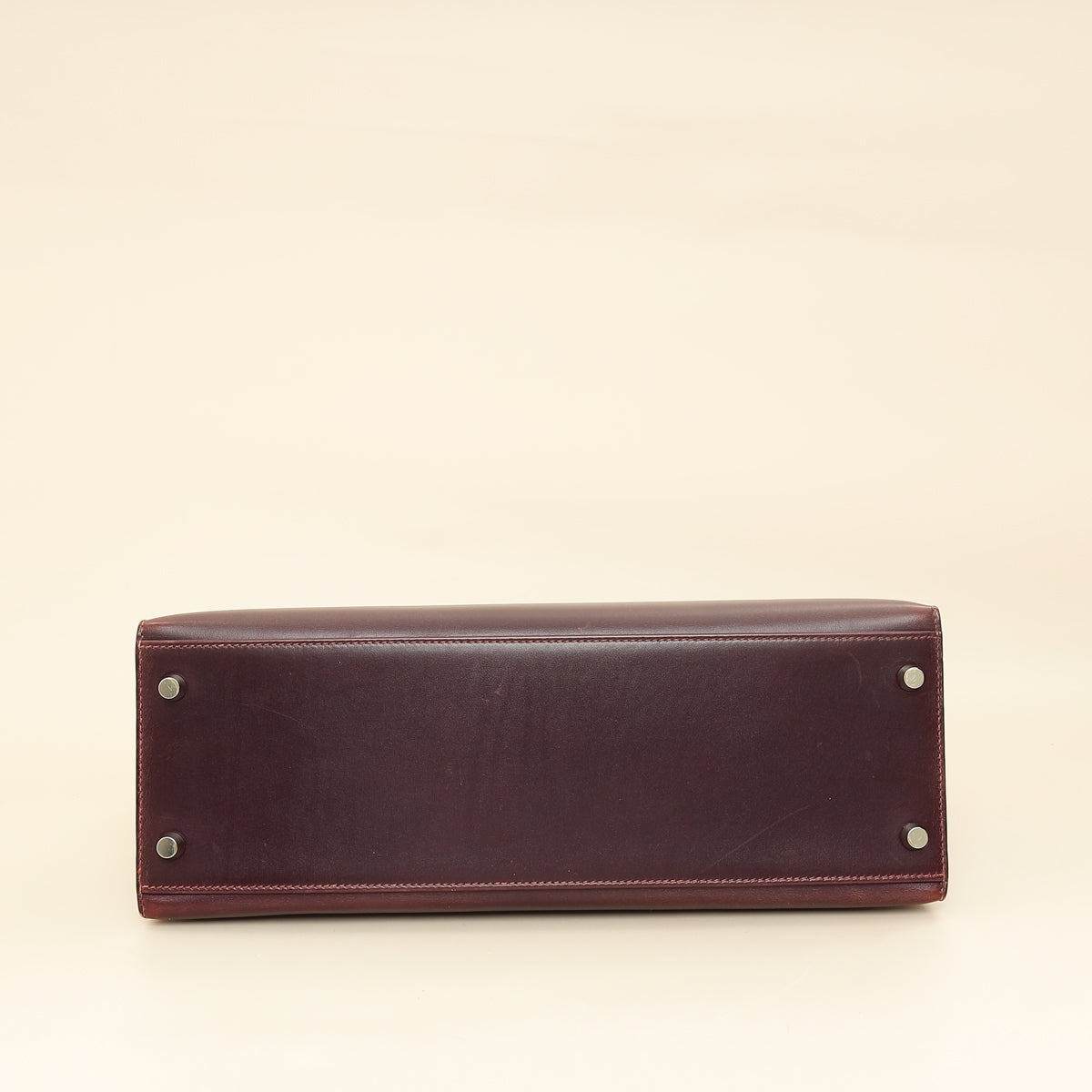 Hermes Raisin Sellier Kelly 32 Bag-Hermes-THE CLOSET