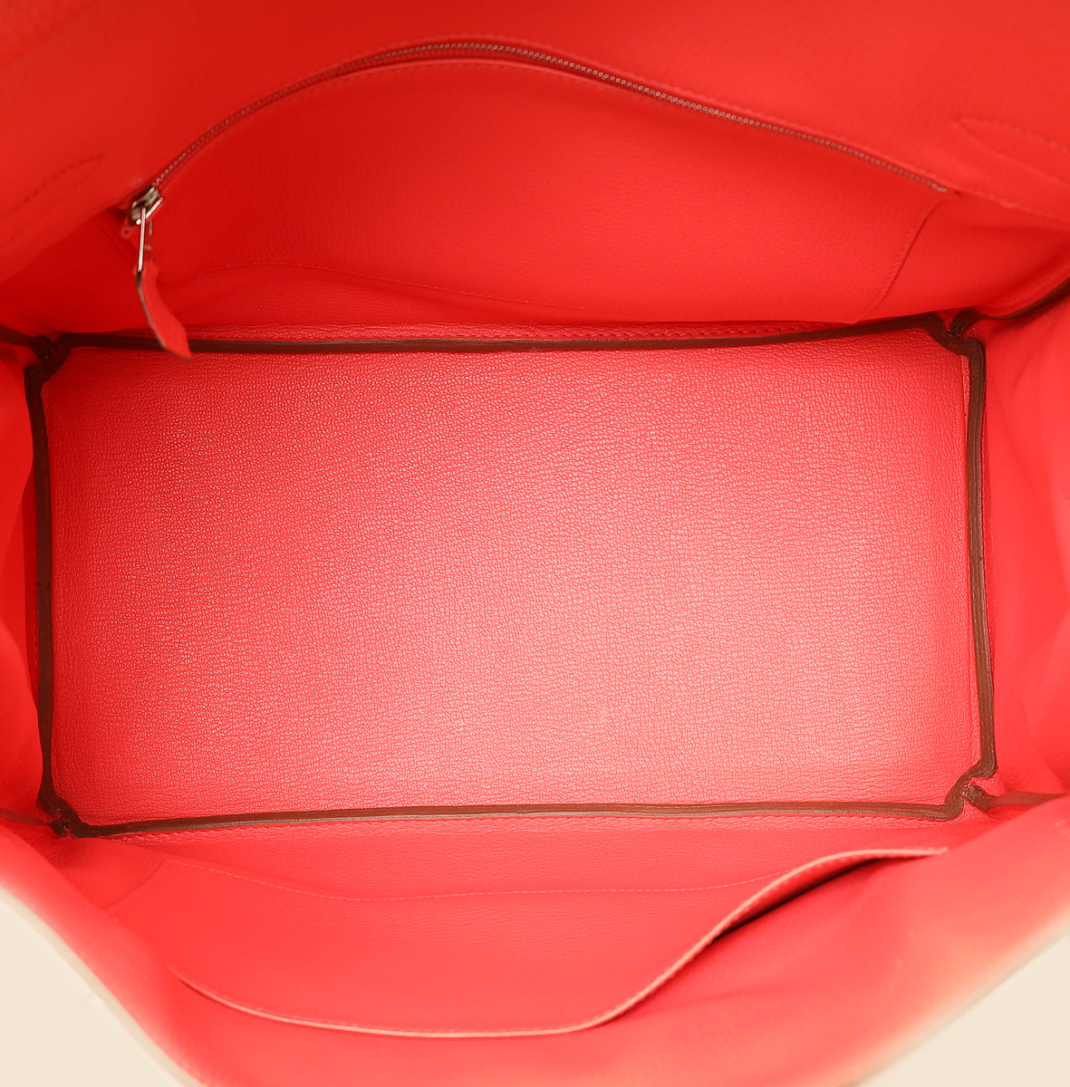 Hermes Rouge Pivoine Retourne Birkin 35 Bag-Hermes-THE CLOSET