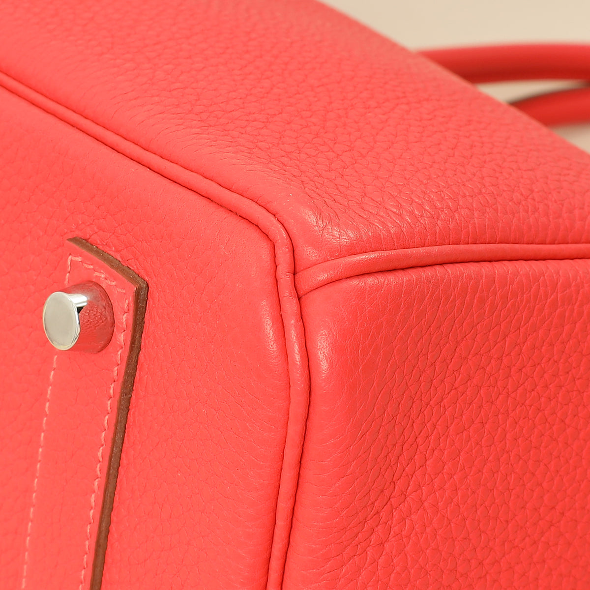 Hermes Rouge Pivoine Retourne Birkin 35 Bag-Hermes-THE CLOSET