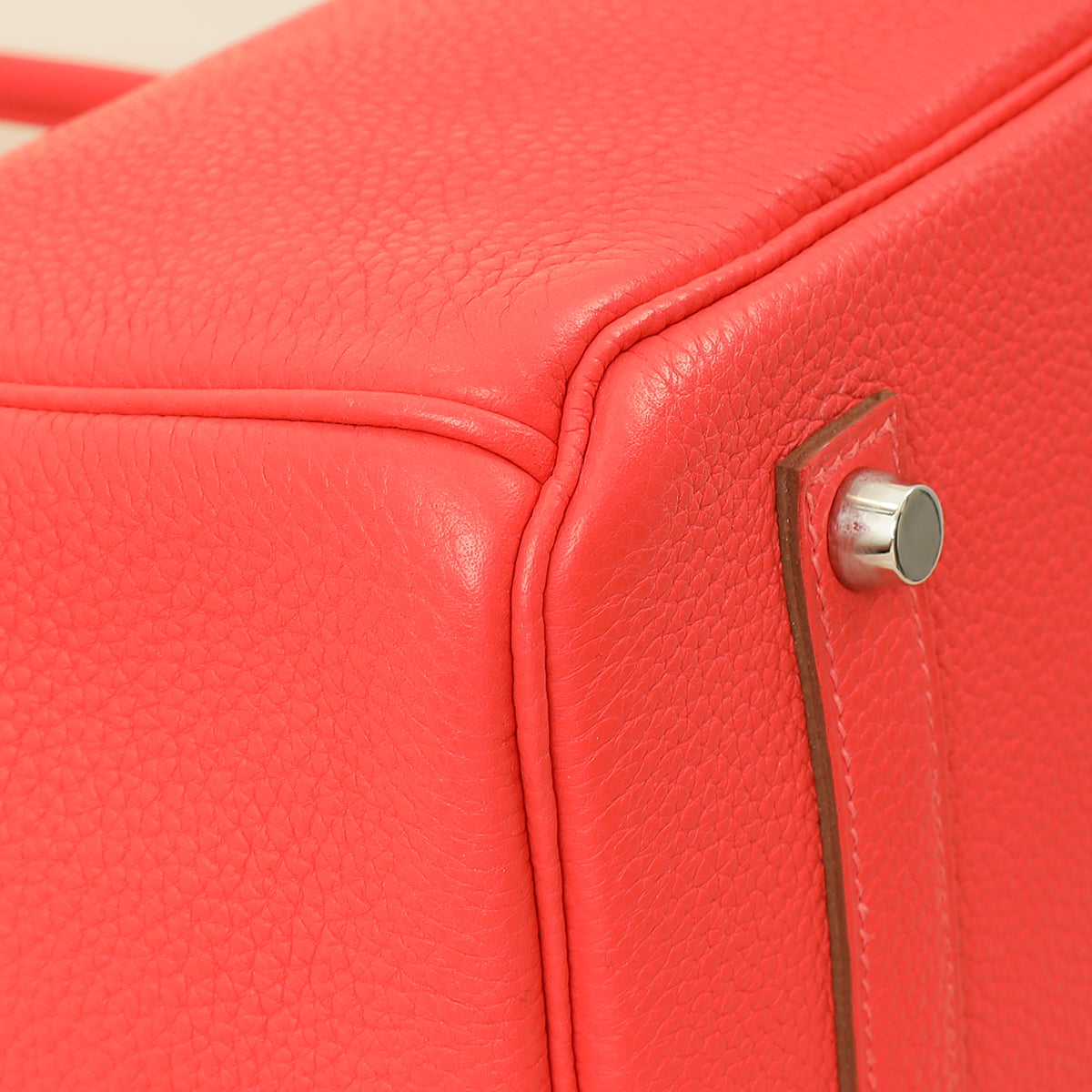 Hermes Rouge Pivoine Retourne Birkin 35 Bag-Hermes-THE CLOSET