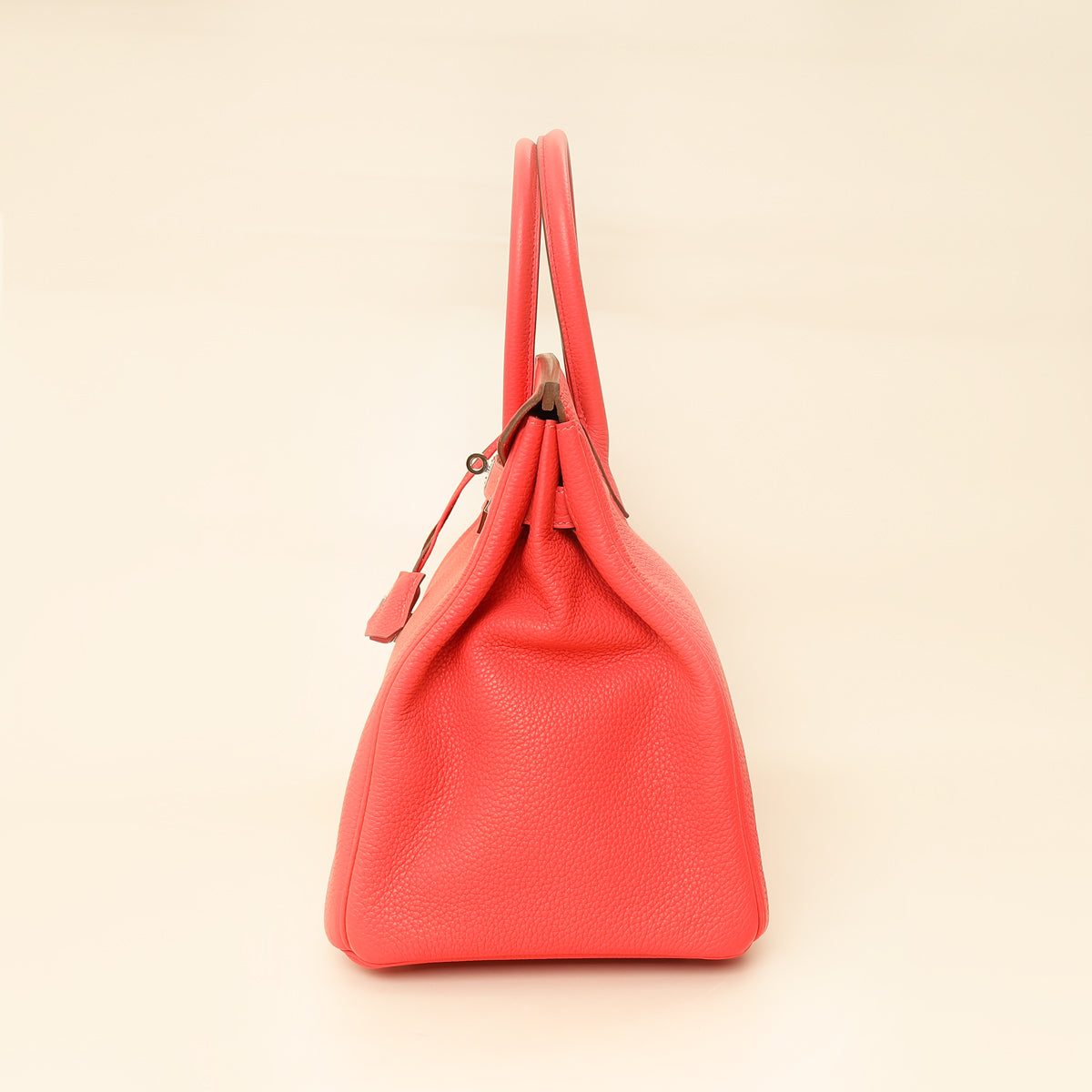 Hermes Rouge Pivoine Retourne Birkin 35 Bag-Hermes-THE CLOSET