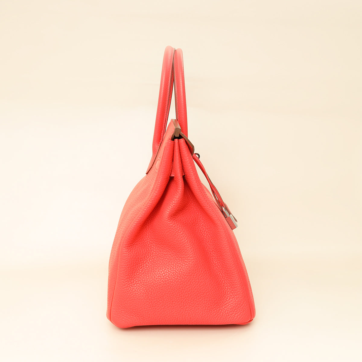 Hermes Rouge Pivoine Retourne Birkin 35 Bag-Hermes-THE CLOSET