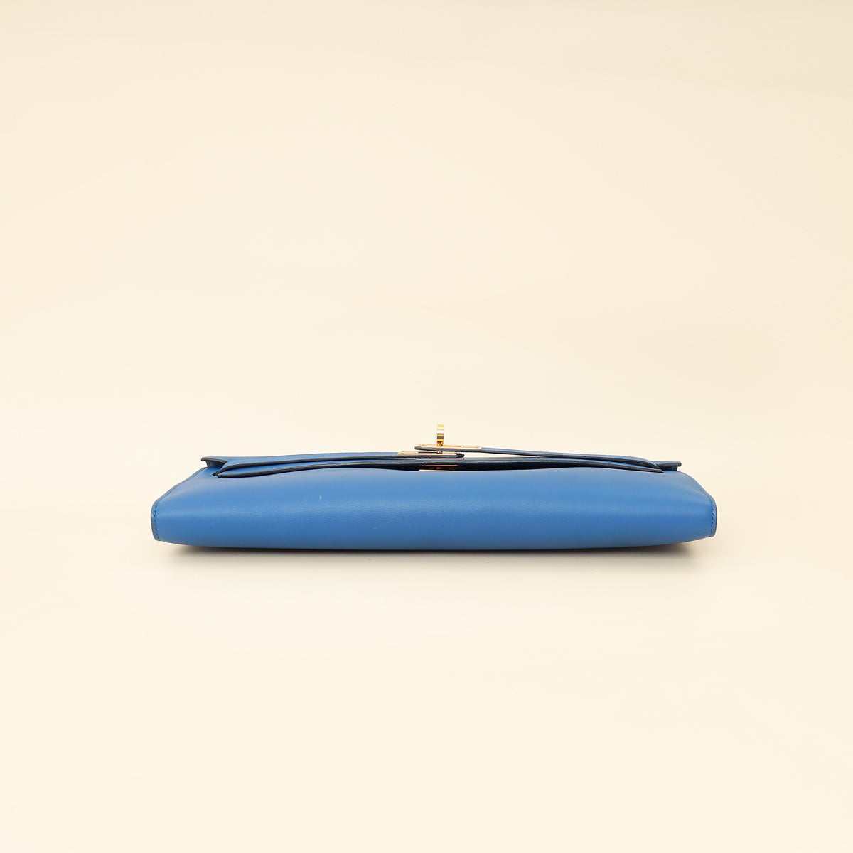 Hermes Bleu Izmir Kelly Cut Clutch-Hermes-THE CLOSET
