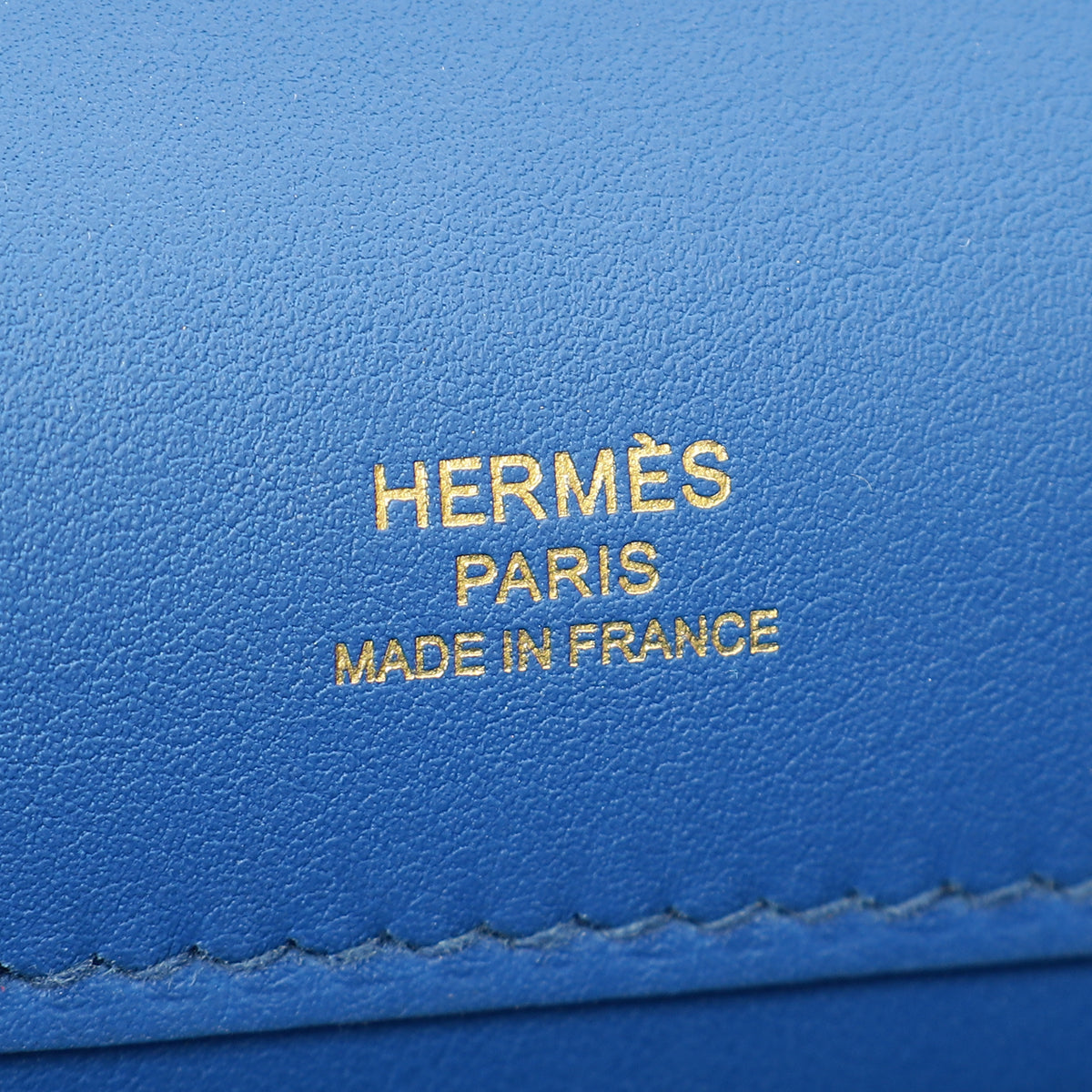 Hermes Bleu Izmir Kelly Cut Clutch-Hermes-THE CLOSET