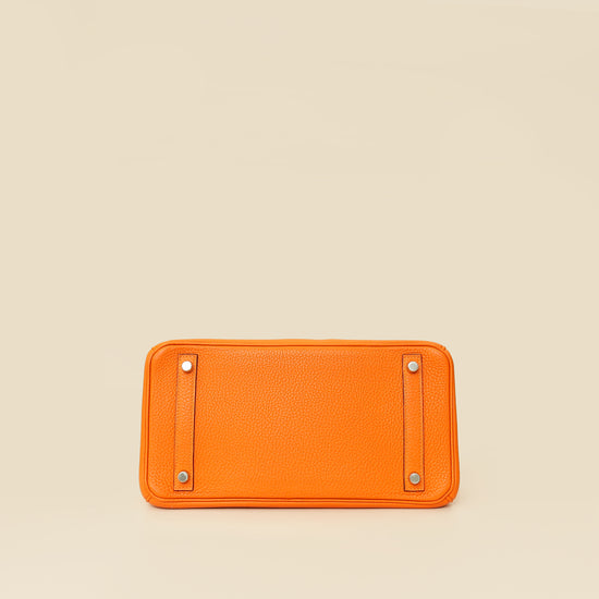 Hermes Orange Birkin 30 Bag-Hermes-THE CLOSET