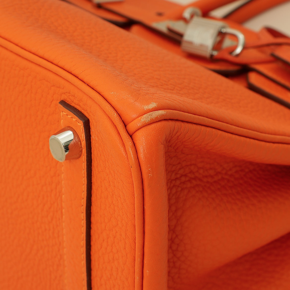 Hermes Orange Birkin 30 Bag-Hermes-THE CLOSET