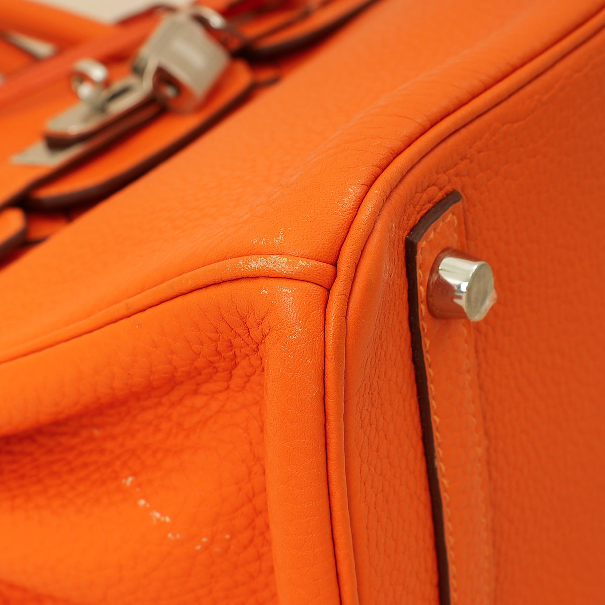 Hermes Orange Birkin 30 Bag-Hermes-THE CLOSET