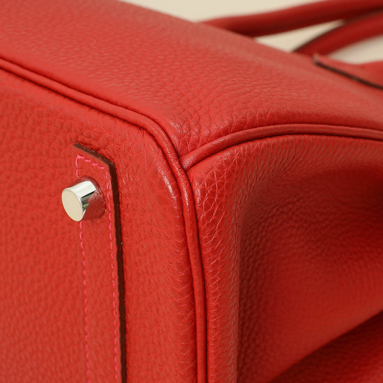 Hermes Vermillion Birkin 30 Bag-Hermes-THE CLOSET