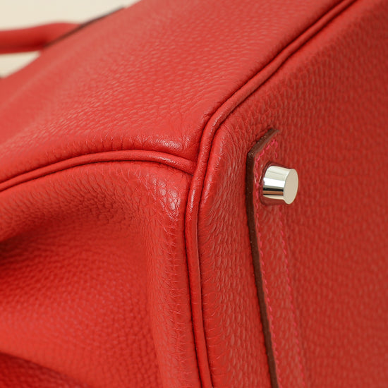 Hermes Vermillion Birkin 30 Bag-Hermes-THE CLOSET