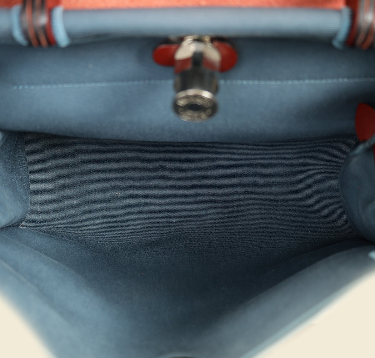 Hermes Bicolor Herbag Zip 31 Sellier Toile Vache Hunter Bag