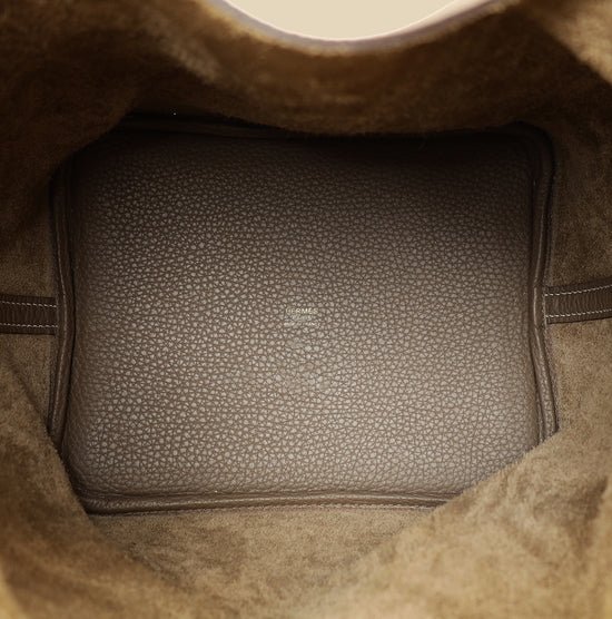 Hermes Etoupe Picotin Lock 22 Bag-Hermes-THE CLOSET