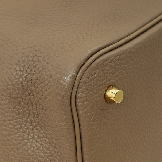 Hermes Etoupe Picotin Lock 22 Bag-Hermes-THE CLOSET