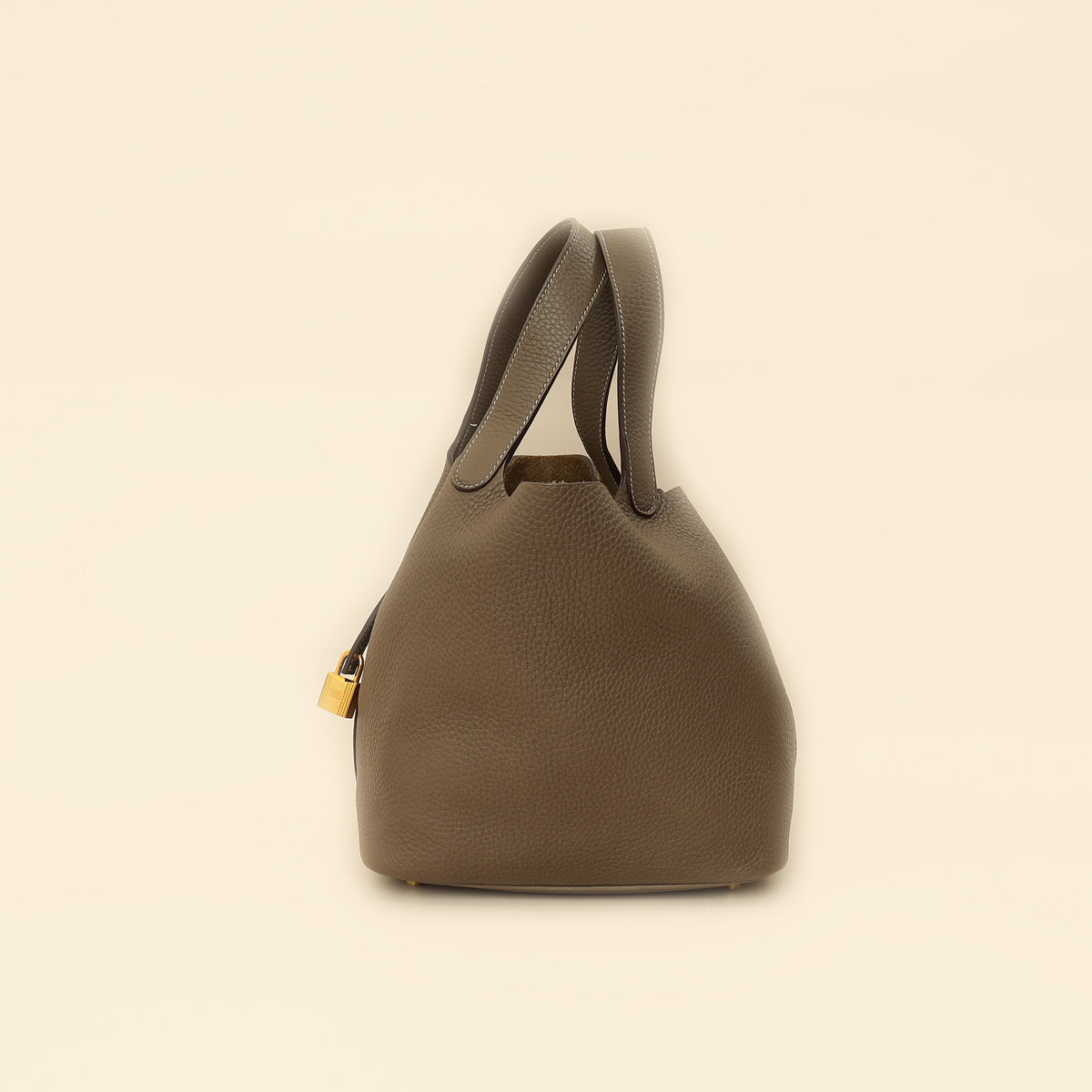 Hermes Etoupe Picotin Lock 22 Bag-Hermes-THE CLOSET