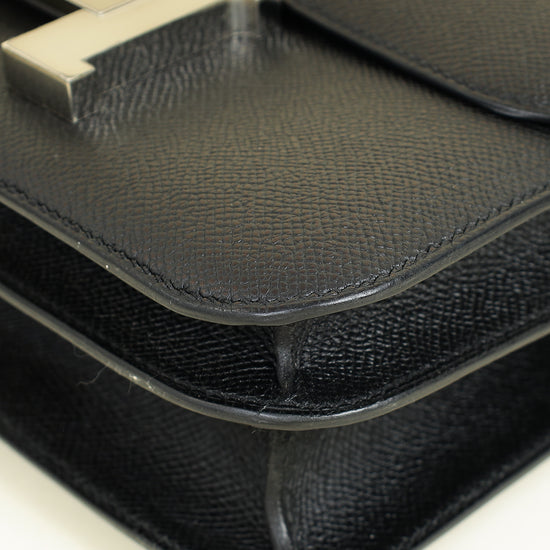 Hermes Noir Constance 24 Bag