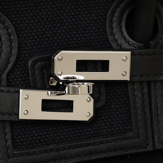 Hermes Noir Cargo Birkin 25 Bag-Hermes-THE CLOSET