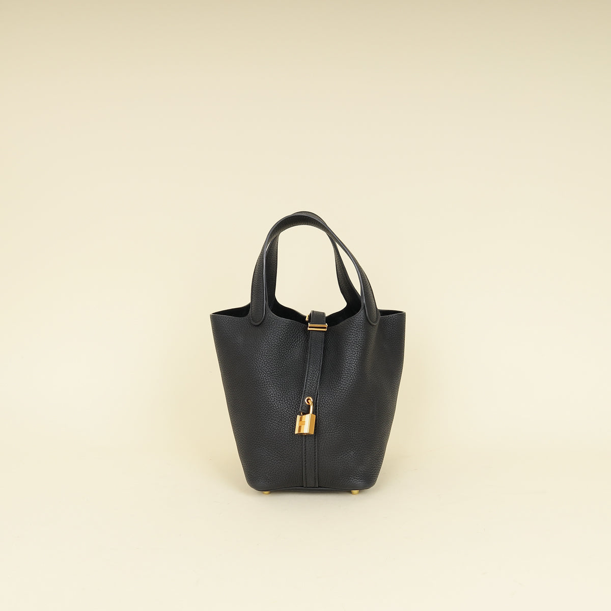 Hermes Noir Picotin Lock 18 Barenbia Faubourg Bag-Hermes-THE CLOSET