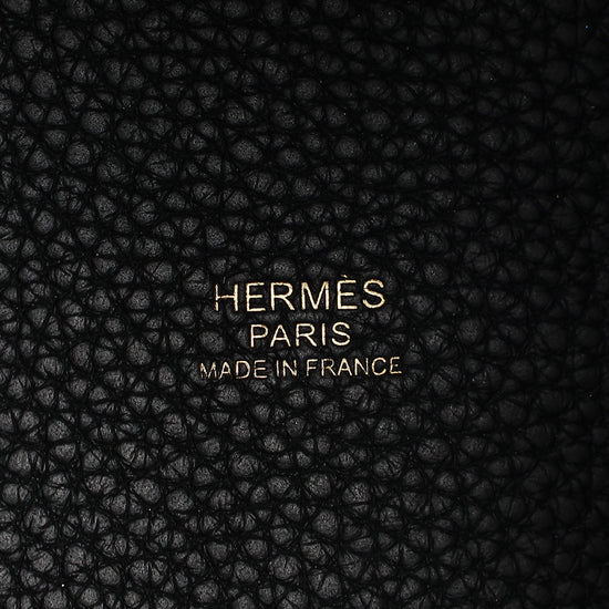 Hermes Noir Picotin Lock 18 Barenbia Faubourg Bag-Hermes-THE CLOSET