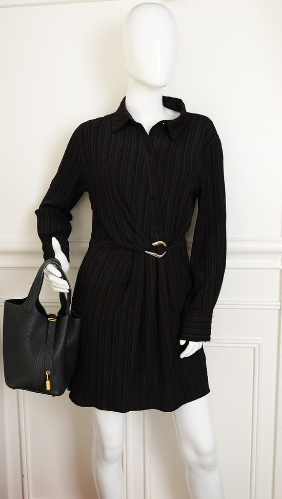 Hermes Noir Picotin Lock 18 Barenbia Faubourg Bag-Hermes-THE CLOSET