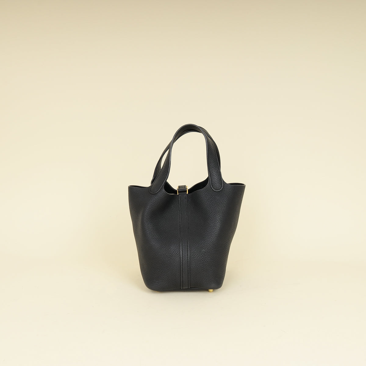 Hermes Noir Picotin Lock 18 Barenbia Faubourg Bag-Hermes-THE CLOSET
