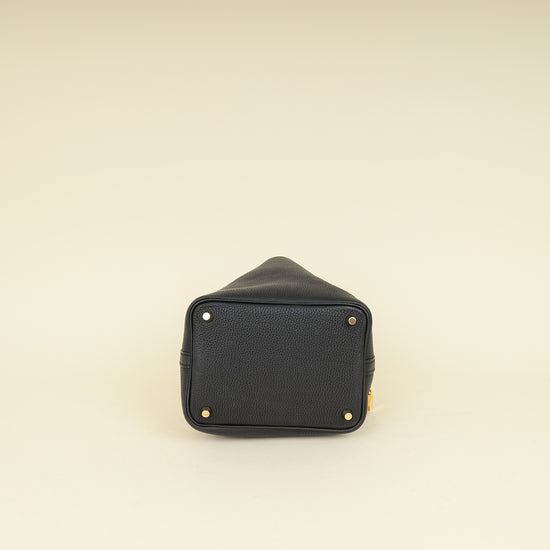 Hermes Noir Picotin Lock 18 Barenbia Faubourg Bag-Hermes-THE CLOSET
