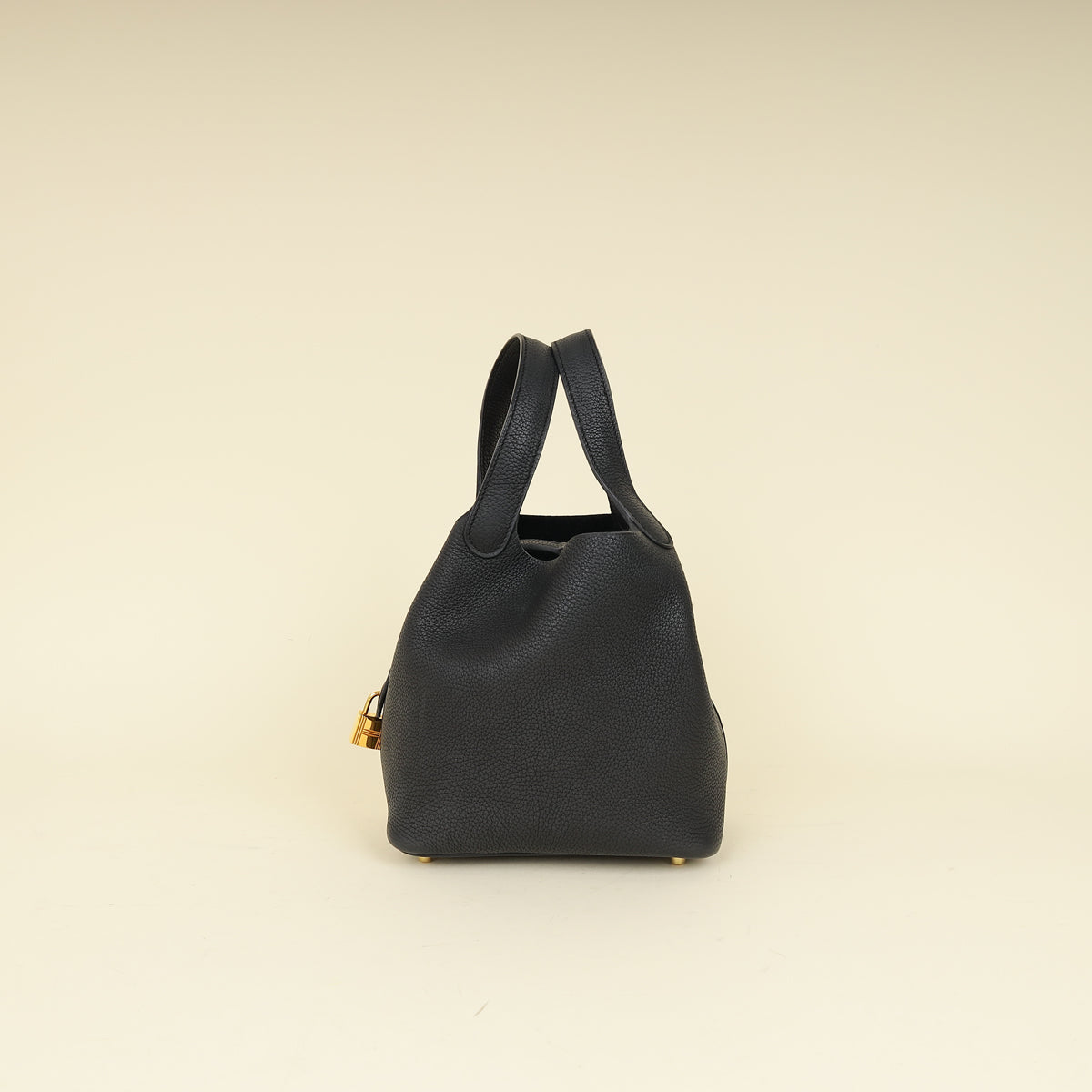 Hermes Noir Picotin Lock 18 Barenbia Faubourg Bag-Hermes-THE CLOSET