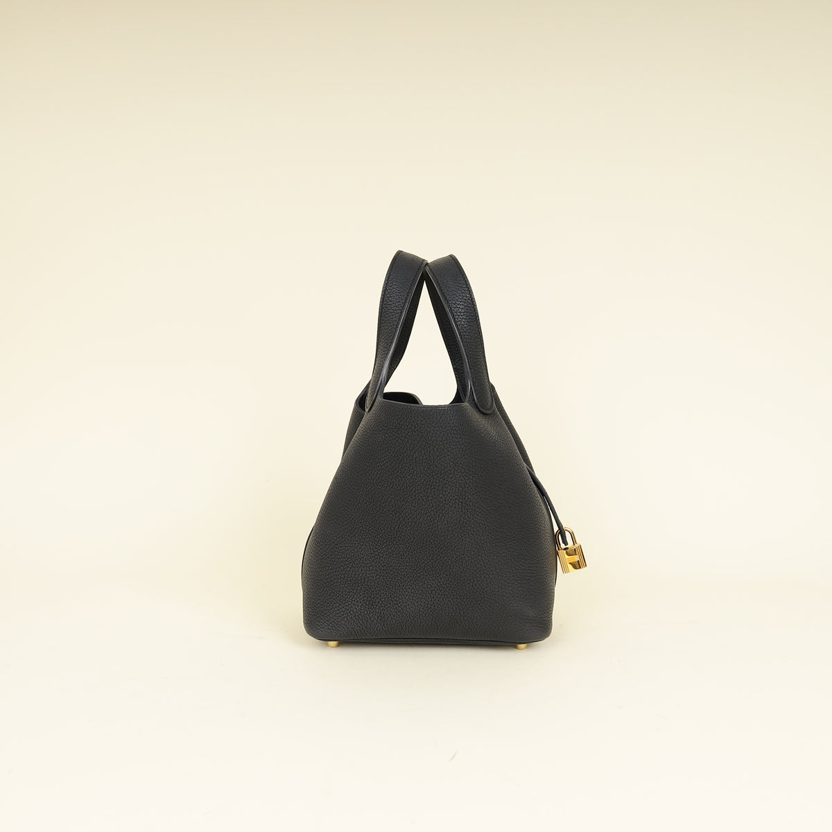 Hermes Noir Picotin Lock 18 Barenbia Faubourg Bag-Hermes-THE CLOSET