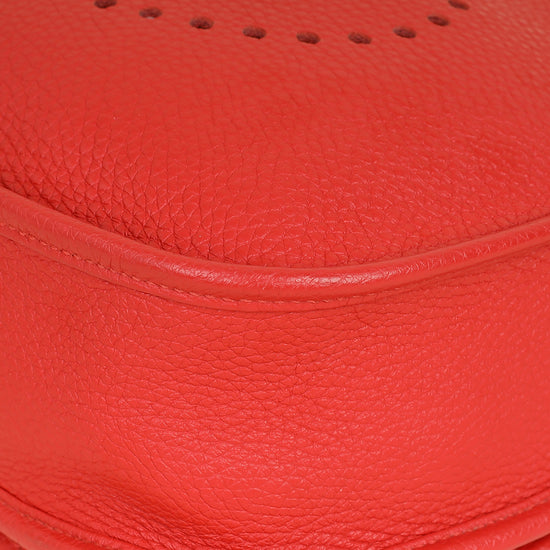 Hermes Vermillion Evelyne III PM Bag-Hermes-THE CLOSET