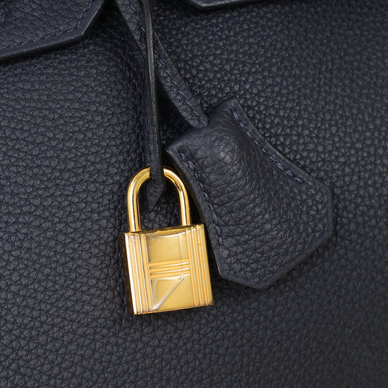 Hermes Bleu Nuit Birkin 30 Bag