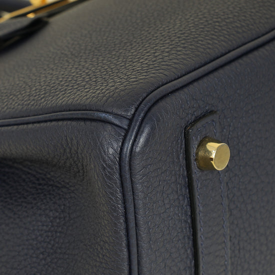 Hermes Bleu Nuit Birkin 30 Bag